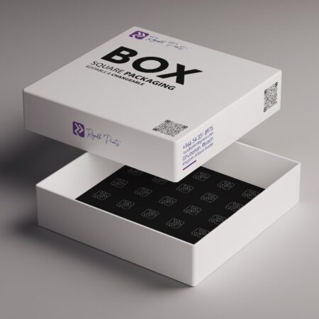 Square box Riyadh custom square gift packaging by Riyadh Prints